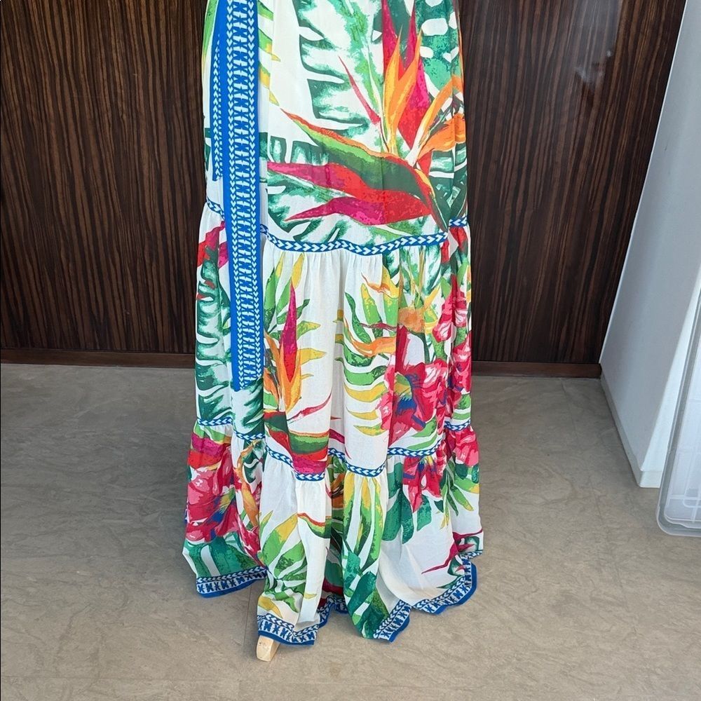 Jealous Tomato Multicolor Floral Maxi Dress - Picture 3 of 5